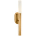 Visual Comfort - KW 2280AB-EC - LED Bath Sconce - Rousseau - Antique-Burnished Brass