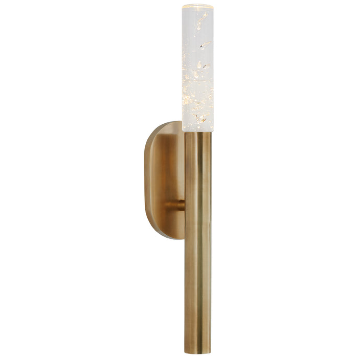 Visual Comfort - KW 2280AB-SG - LED Bath Sconce - Rousseau - Antique-Burnished Brass