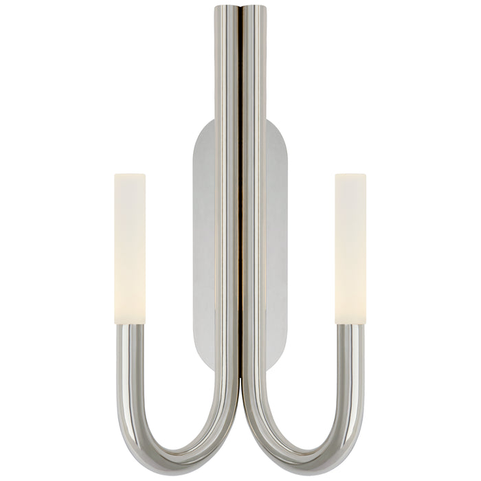 Visual Comfort - KW 2283PN-EC - LED Wall Sconce - Rousseau - Polished Nickel