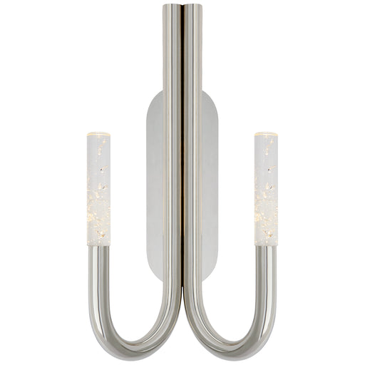 Visual Comfort - KW 2283PN-SG - LED Wall Sconce - Rousseau - Polished Nickel
