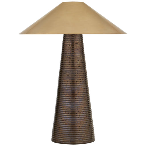 Visual Comfort - KW 3660CBZ-AB - Three Light Accent Lamp - Miramar2 - Crystal Bronze