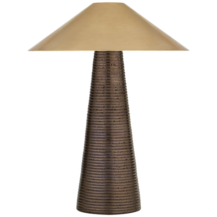 Visual Comfort - KW 3660CBZ-AB - Three Light Accent Lamp - Miramar2 - Crystal Bronze