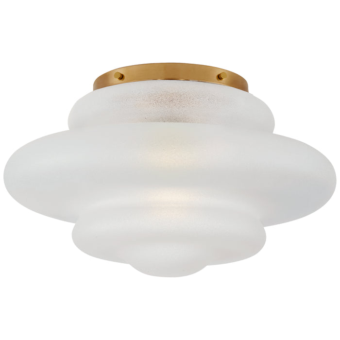 Visual Comfort - KW 4271AB-VG - One Light Flush Mount - Tableau - Antique-Burnished Brass