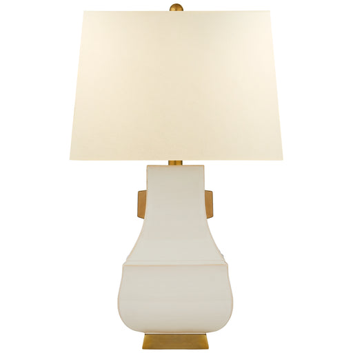 Visual Comfort - CHA 8694IVO/BG-PL - One Light Table Lamp - Kang Jug - Ivory with Burnt Gold