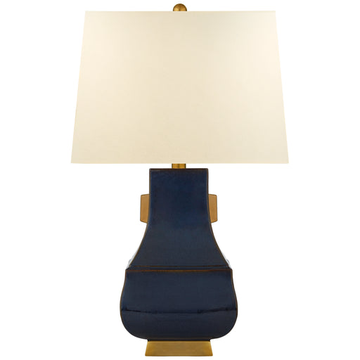 Visual Comfort - CHA 8694MBB/BG-PL - One Light Table Lamp - Kang Jug - Mixed Blue Brown with Burnt Gold