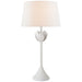 Visual Comfort - JN 3002PW-L - One Light Table Lamp - Alberto - Plaster White
