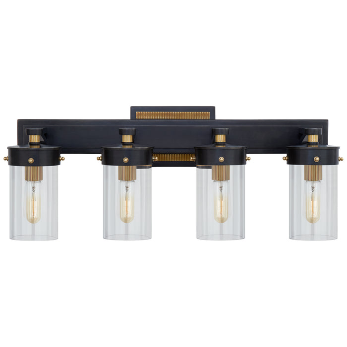 Visual Comfort - TOB 2316BZ/HAB-CG - Four Light Bath Sconce - Marais - Bronze with Antique Brass