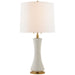 Visual Comfort - TOB 3655WTC-L - Two Light Table Lamp - Elena - White Crackle