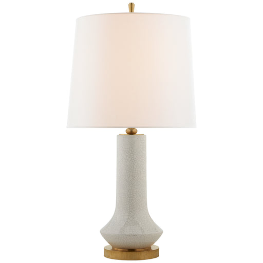 Visual Comfort - TOB 3657WTC-L - Two Light Table Lamp - Luisa - White Crackle