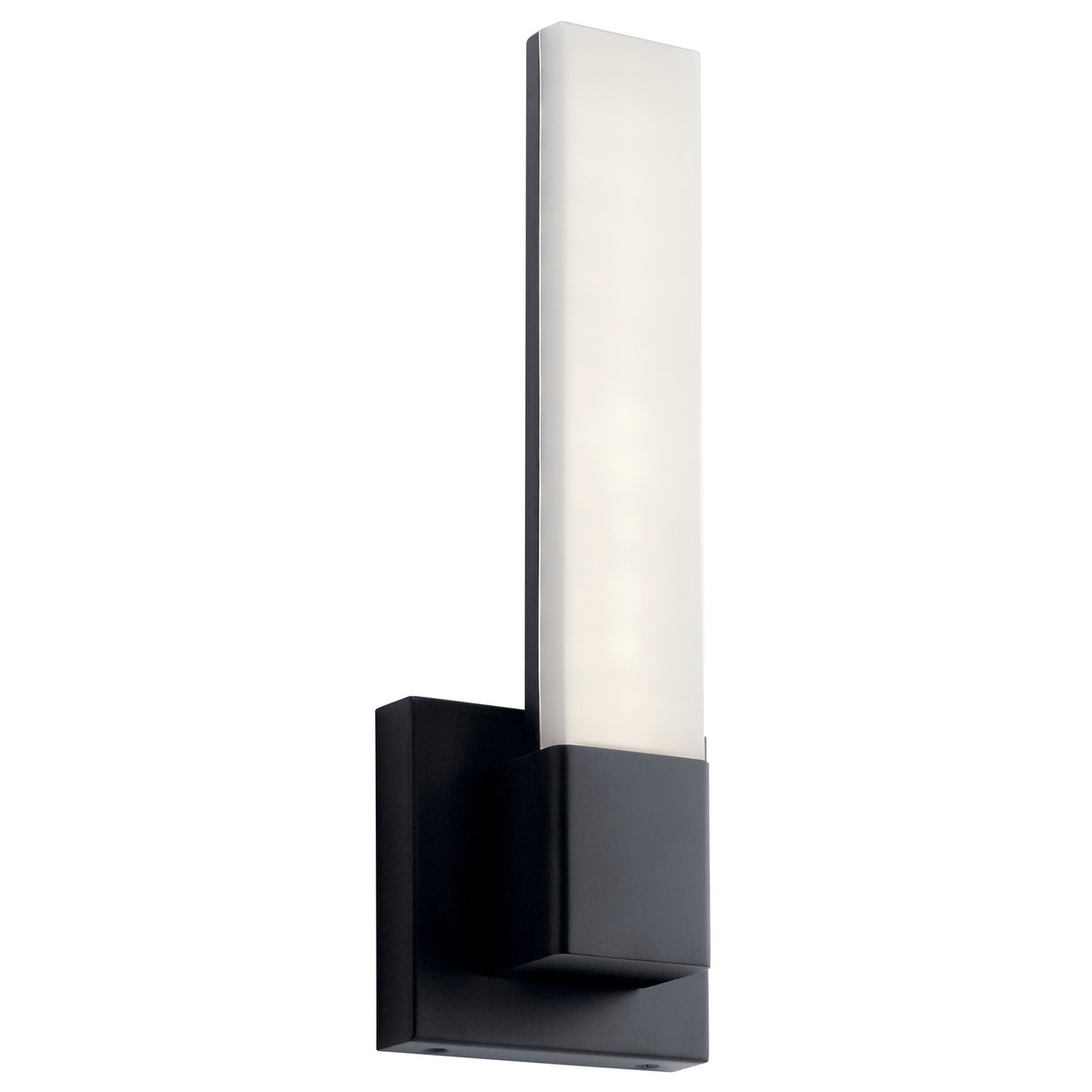 Kichler 84186 LED Wall Sconce Neltev Matte Black — Lighting Design  Store