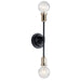 Kichler - 43195BK - Two Light Wall Sconce - Armstrong - Black