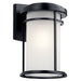 Kichler - 49687BK - One Light Outdoor Wall Mount - Toman - Black