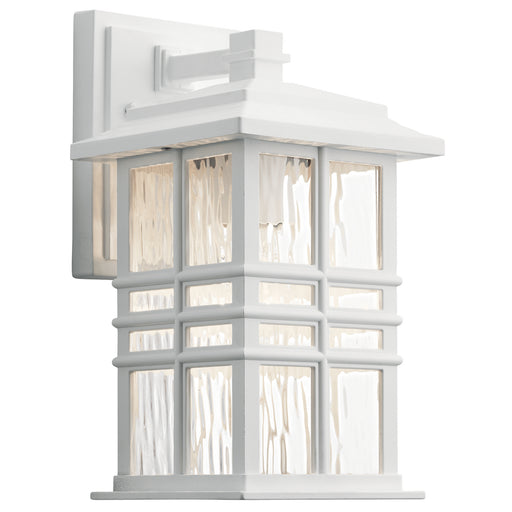 Kichler - 49829WH - One Light Outdoor Wall Mount - Beacon Square - White