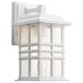 Kichler - 49829WH - One Light Outdoor Wall Mount - Beacon Square - White
