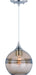 Vaxcel - P0274 - One Light Mini Pendant - Milano - Satin Nickel