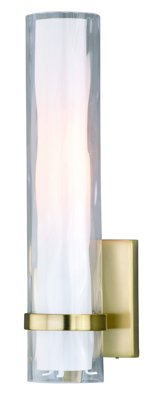 Vaxcel - W0309 - One Light Vanity - Vilo - Golden Brass
