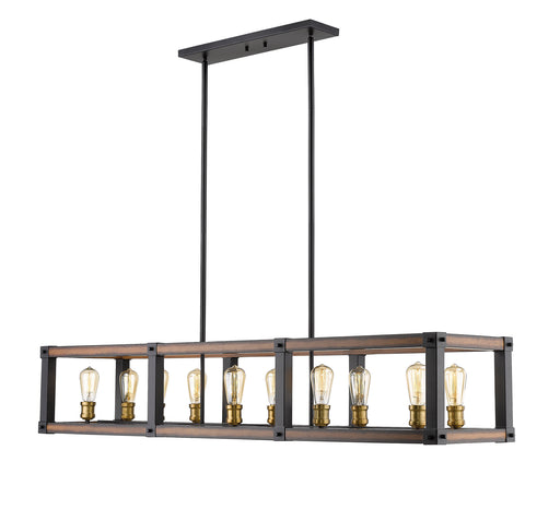 Kirkland Ten Light Linear Chandelier