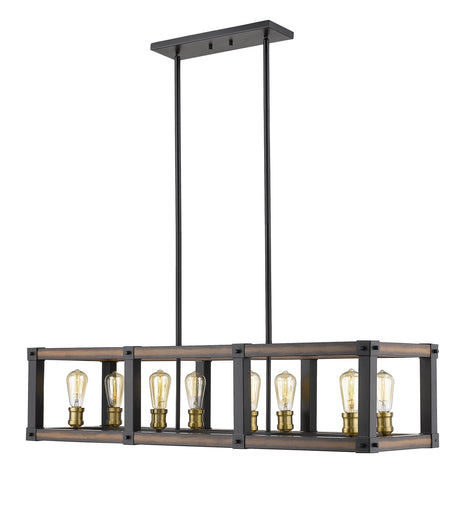 Kirkland Eight Light Linear Chandelier