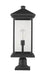 Z-Lite - 531PHBXLR-533PM-BK - One Light Outdoor Pier Mount - Portland - Black