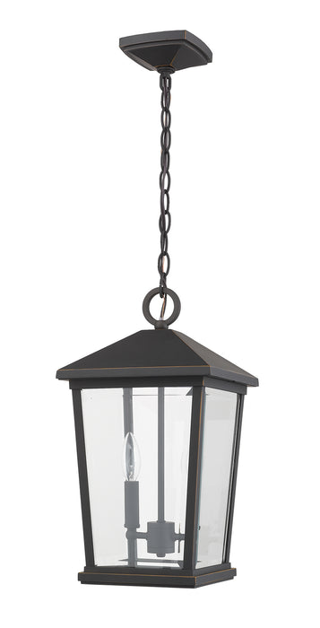 Z-Lite - 568CHB-ORB - Two Light Outdoor Chain Mount - Beacon - Oil Rubbed Bronze