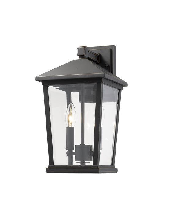 Z-Lite - 568M-ORB - Two Light Outdoor Wall Mount - Beacon - Oil Rubbed Bronze