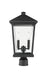 Z-Lite - 568PHBR-BK - Two Light Outdoor Post Mount - Beacon - Black