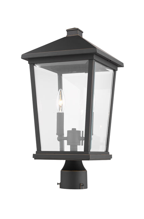 Z-Lite - 568PHBR-ORB - Two Light Outdoor Post Mount - Beacon - Oil Rubbed Bronze