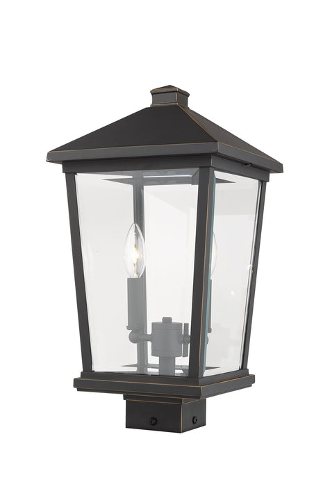 Z-Lite - 568PHBS-ORB - Two Light Outdoor Post Mount - Beacon - Oil Rubbed Bronze