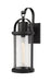 Z-Lite - 569B-BK - One Light Outdoor Wall Mount - Roundhouse - Black