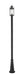 Z-Lite - 569PHM-519P-BK - One Light Outdoor Post Mount - Roundhouse - Black