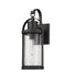 Z-Lite - 569S-BK - One Light Outdoor Wall Mount - Roundhouse - Black