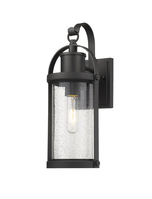 Z-Lite - 569S-BK - One Light Outdoor Wall Sconce - Roundhouse - Black