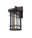 Z-Lite - 570B-BK - One Light Outdoor Wall Mount - Jordan - Black