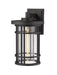 Z-Lite - 570B-BK - One Light Outdoor Wall Mount - Jordan - Black