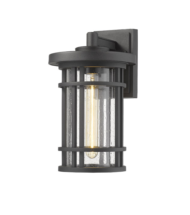 Z-Lite - 570M-BK - One Light Outdoor Wall Mount - Jordan - Black