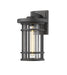 Z-Lite - 570M-BK - One Light Outdoor Wall Mount - Jordan - Black