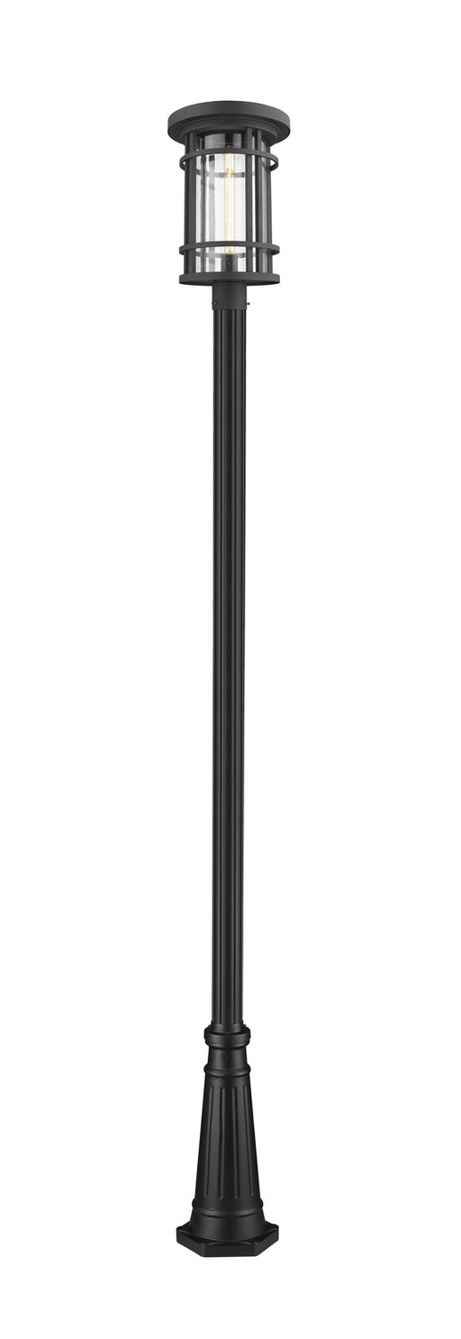 Z-Lite - 570PHXL-519P-BK - One Light Outdoor Post Mount - Jordan - Black