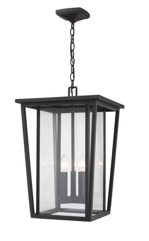 Z-Lite - 571CHXL-ORB - Three Light Outdoor Chain Mount Ceiling Fixture - Seoul - Oil Rubbed Bronze