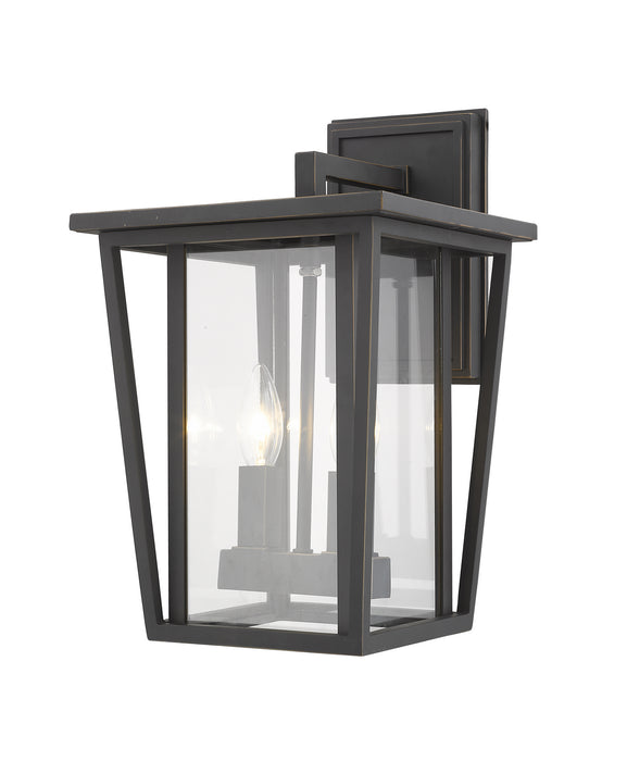 Z-Lite - 571M-ORB - Two Light Outdoor Wall Mount - Seoul - Oil Rubbed Bronze