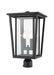 Z-Lite - 571PHBR-BK - Two Light Outdoor Post Mount - Seoul - Black