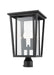 Z-Lite - 571PHBR-BK - Two Light Outdoor Post Mount - Seoul - Black