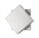 Z-Lite - 573S-SL-LED - LED Outdoor Wall Mount - Quadrate - Silver