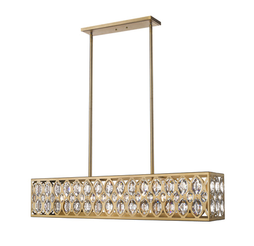 Dealey Seven Light Linear Chandelier