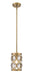 Z-Lite - 6010MP-HB - One Light Pendant - Dealey - Heirloom Brass