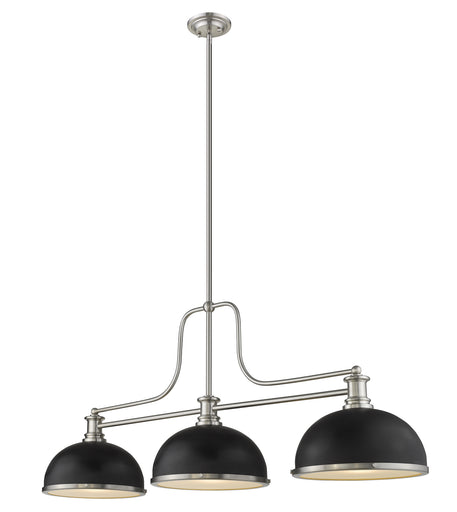 Melange Three Light Billiard