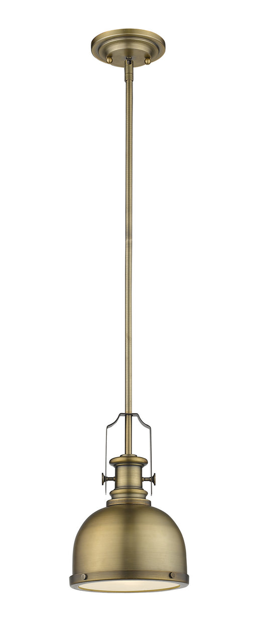 Z-Lite - 725MP-HBR - One Light Pendant - Melange - Heritage Brass