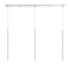 Z-Lite - 917MP24-WH-LED-3LCH - LED Linear Chandelier - Forest - Chrome