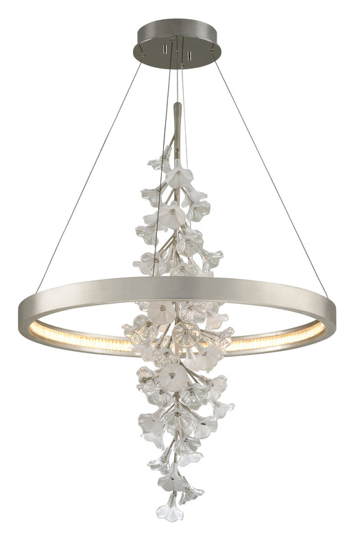 Corbett Lighting - 269-72 - LED Pendant - Jasmine - Silver Leaf