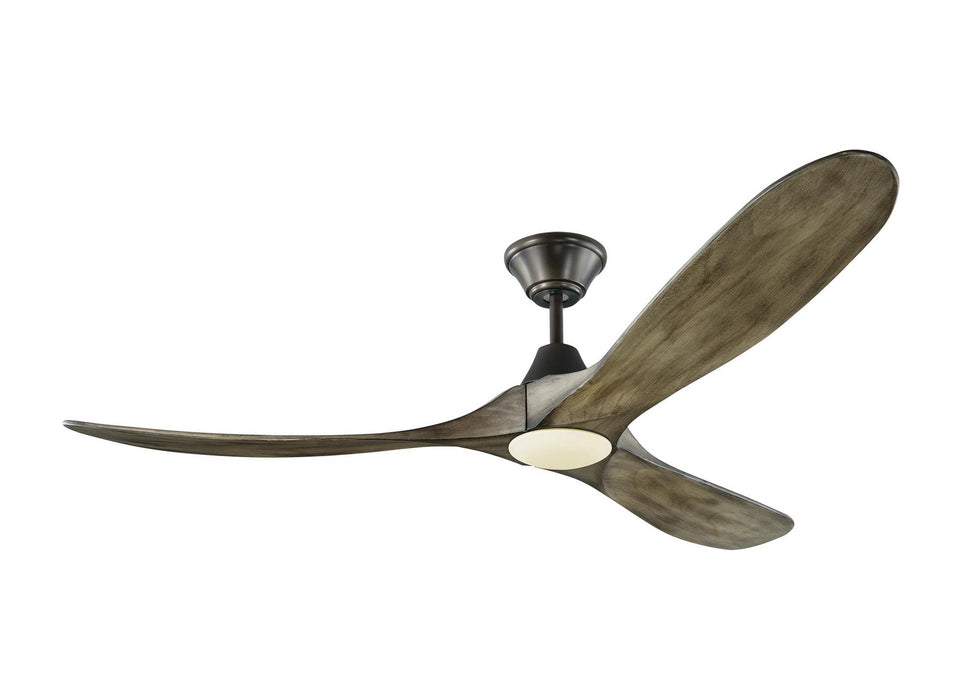 Monte Carlo - 3MAVR60AGPD - 60``Ceiling Fan - Maverick LED - Aged Pewter