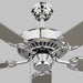 Visual Comfort Fan - 5HV52CH - 52``Ceiling Fan - Haven 52 - Chrome